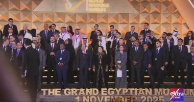 Photo historique : Al-Sissi, les rois et les présidents réunis pour l’ouverture du GME 2 - Le Progrès Egyptien Photo historique : Al-Sissi, les rois et les présidents réunis pour l’ouverture du GME 1 - Le Progrès Egyptien