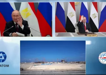 Al-Sissi et Poutine célèbrent, à distance, une avancée majeure du projet nucléaire d’Al-Dabaa 5 - Le Progrès Egyptien Al-Sissi et Poutine célèbrent, à distance, une avancée majeure du projet nucléaire d’Al-Dabaa