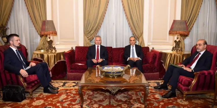 Le ministre des AE reçoit le secrétaire du Conseil de sécurité de Russie 1 - Le Progrès Egyptien