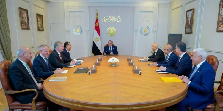 Le Président Al-Sissi reçoit le PDG d’ENI pour renforcer la coopération énergétique 1 - Le Progrès Egyptien
