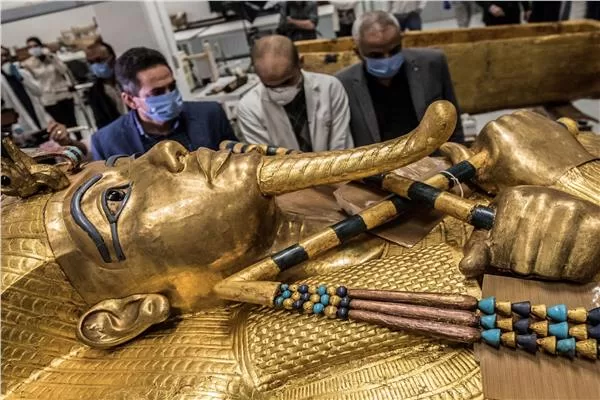 La collection complète de Toutânkhamon réunie pour la 1ère fois au GME 20 - Le Progrès Egyptien La collection complète de Toutânkhamon réunie pour la 1ère fois au GME 19 - Le Progrès Egyptien