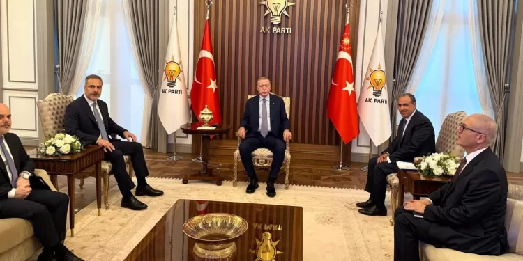 Le ministre des Affaires étrangères rencontre le président turc 1 - Le Progrès Egyptien