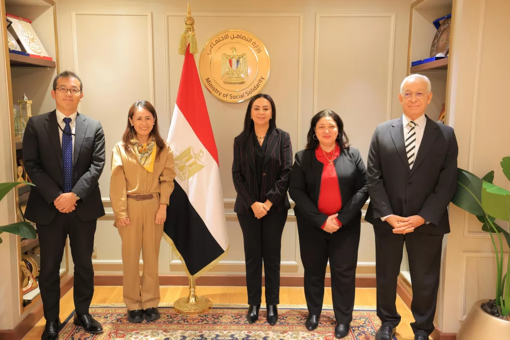 La ministre de la Solidarité sociale rencontre la vice-présidente de la JICA 4 - Le Progrès Egyptien La ministre de la Solidarité sociale rencontre la vice-présidente de la JICA 3 - Le Progrès Egyptien