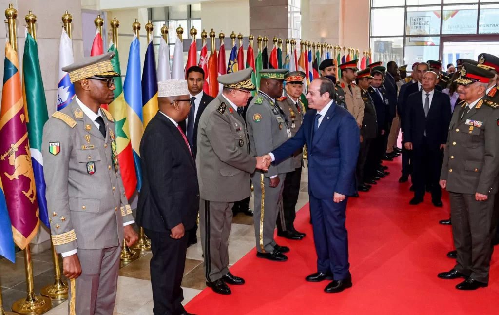 Al-Sissi a inauguré la 4ᵉ édition d’EDEX 2025 16 - Le Progrès Egyptien Al-Sissi a inauguré la 4ᵉ édition d’EDEX 2025 15 - Le Progrès Egyptien