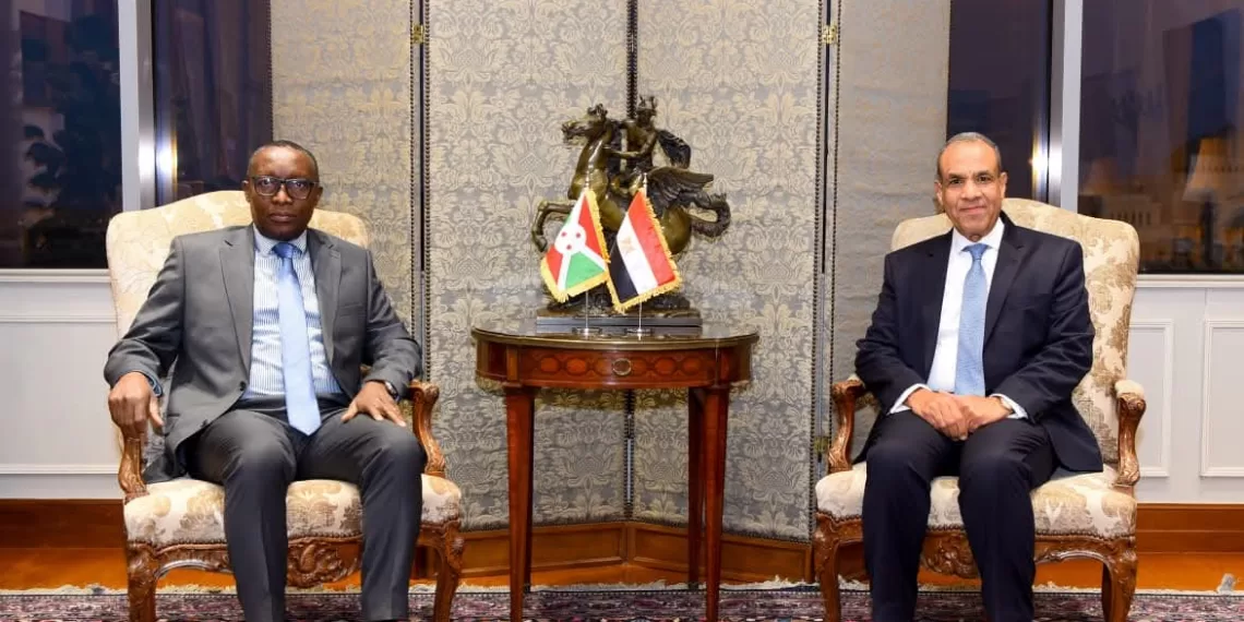 Le ministre des Affaires étrangères rencontre son homologue burundais 1 - Le Progrès Egyptien