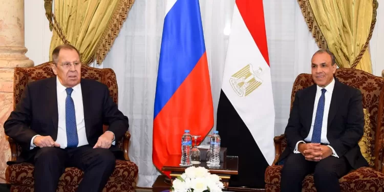 Consultations politiques égypto-russes au Caire entre les ministres des Affaires étrangères 1 - Le Progrès Egyptien
