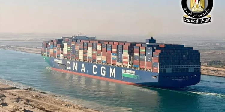 Nouvelle phase de reprise du transit des porte-conteneurs au Canal de Suez 1 - Le Progrès Egyptien