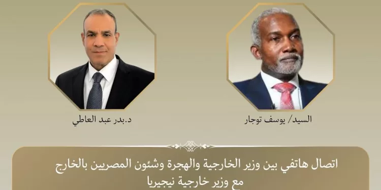 Le ministre des Affaires étrangères s’entretient avec son homologue nigérian sur les enjeux régionaux 1 - Le Progrès Egyptien