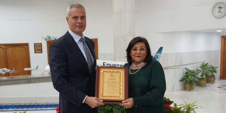 EgyptAir honore Dalia Al-Maraghy 1 - Le Progrès Egyptien