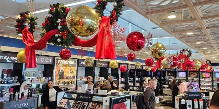 Noël: Offres spéciales dans les boutiques hors taxes en EgyptAir Duty Free 1 - Le Progrès Egyptien