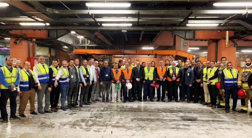 Exercice d'urgence à la zone de traitement des bagages de l'aéroport international du Caire 6 - Le Progrès Egyptien Exercice d'urgence à la zone de traitement des bagages de l'aéroport international du Caire 5 - Le Progrès Egyptien