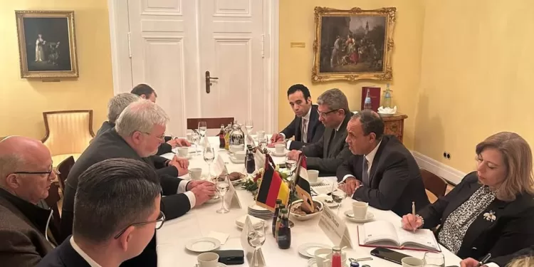 Berlin : Abdel Aati s’entretient avec le groupe d’amitié égypto-allemand du Bundestag 1 - Le Progrès Egyptien