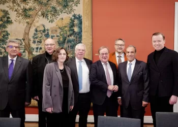 Abdel Aati expose la position égyptienne sur Gaza, le Soudan et le Nil au Bundestag