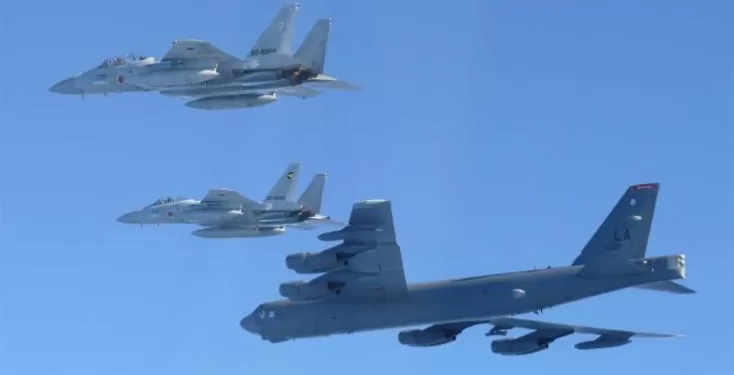 États-Unis et Japon mènent des exercices aériens conjoints après des patrouilles Chine-Russie 2 - Le Progrès Egyptien États-Unis et Japon mènent des exercices aériens conjoints après des patrouilles Chine-Russie 1 - Le Progrès Egyptien