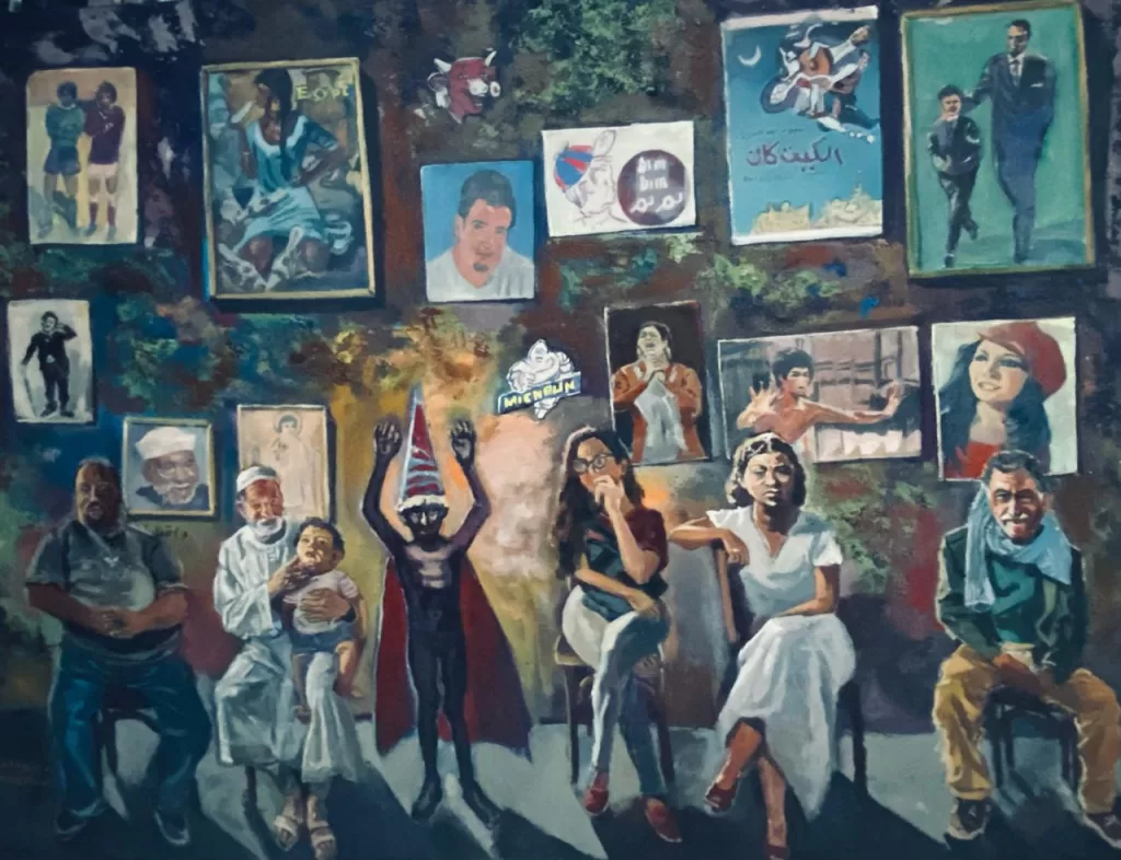 « Grappe de lumière » de l’artiste Reda Khalil : quand le pinceau dit ce que les mots taisent 13 - Le Progrès Egyptien