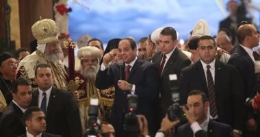 Al-Sissi présente ses vœux de Noël à la cathédrale de la Nativité du Christ 2 - Le Progrès Egyptien Al-Sissi présente ses vœux de Noël à la cathédrale de la Nativité du Christ 1 - Le Progrès Egyptien