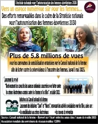L’autonomisation numérique des femmes, un enjeu de sécurité et d’égalité 4 - Le Progrès Egyptien L’autonomisation numérique des femmes, un enjeu de sécurité et d’égalité 3 - Le Progrès Egyptien