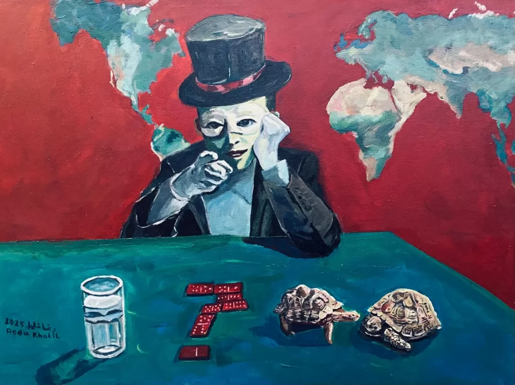 « Grappe de lumière » de l’artiste Reda Khalil : quand le pinceau dit ce que les mots taisent 11 - Le Progrès Egyptien