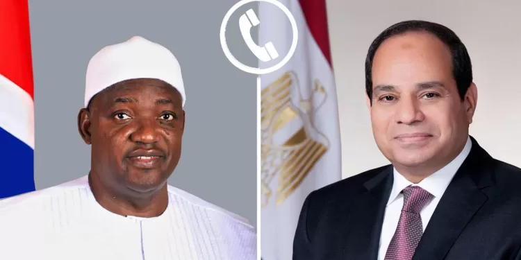 Al-Sissi contacté par le président de Gambie 1 - Le Progrès Egyptien