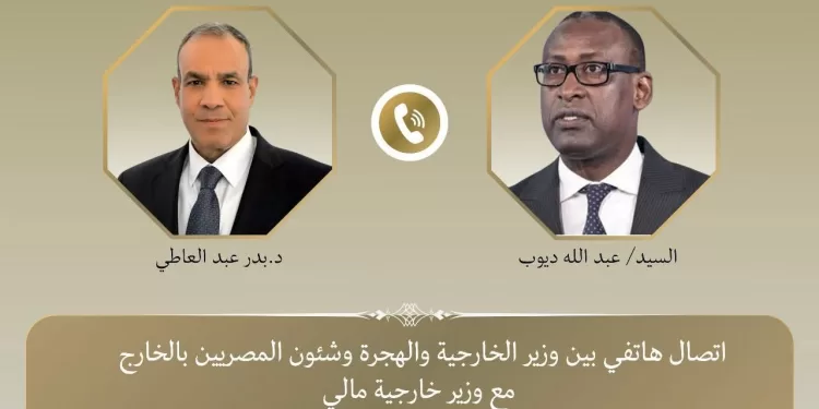 Le ministre des Affaires étrangères s’entretient avec son homologue malien sur la coopération et la lutte antiterroriste 1 - Le Progrès Egyptien
