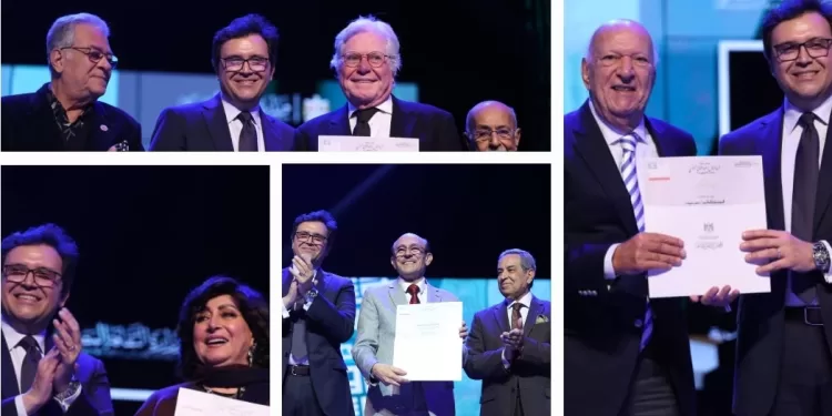Sobhi, Khairat, Fahmy et El-Morshedy parmi les 50 honnorés à la 2ème Journée de la Culture 2 - Le Progrès Egyptien Sobhi, Khairat, Fahmy et El-Morshedy parmi les 50 honnorés à la 2ème Journée de la Culture 1 - Le Progrès Egyptien
