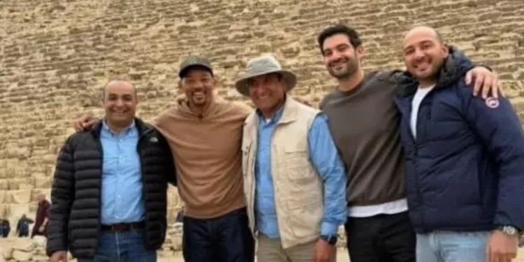 Will Smith en visite en Egypte 1 - Le Progrès Egyptien