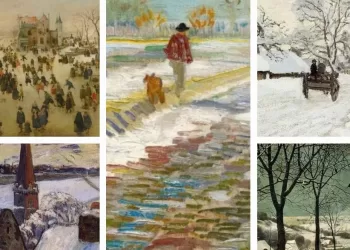 Les plus belles peintures inspirées par l’hiver 15 - Le Progrès Egyptien Les plus belles peintures inspirées par l’hiver