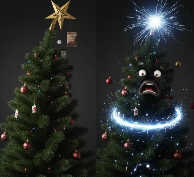 Mon sapin de Noël est-il en burn-out? 7 signes qu’il a grand besoin de vacances 1 - Le Progrès Egyptien