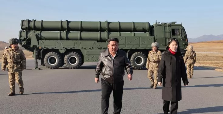 Kim annonce que la Corée du Nord dévoilera bientôt ses futurs plans de dissuasion nucléaire 2 - Le Progrès Egyptien Kim annonce que la Corée du Nord dévoilera bientôt ses futurs plans de dissuasion nucléaire 1 - Le Progrès Egyptien