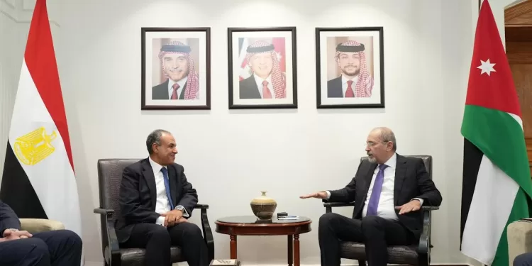 Pourparlers Abdel-Aati/Safadi à Amman 1 - Le Progrès Egyptien