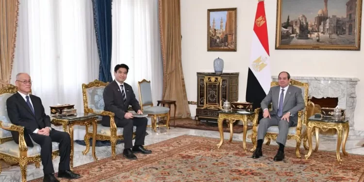 Al-Sissi souhaite la multiplication du nombre d'écoles japonaises en Égypte 1 - Le Progrès Egyptien
