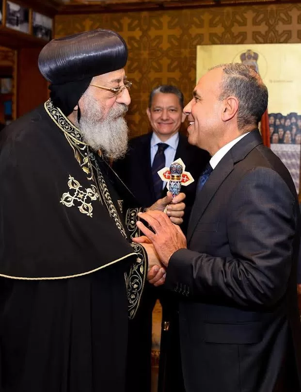 Le ministre des Affaires étrangères félicite le Pape Tawadros II à l’occasion du Noël Copte 3 - Le Progrès Egyptien