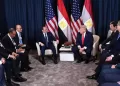 ‏Le Président Al-Sissi rencontre le Président Trump en marge du Forum économique mondial