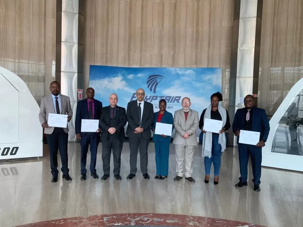 Le Centre de formation de l'OACI au Caire conclut une formation pour un groupe sénégalais à l'Académie de formation d'EgyptAir 6 - Le Progrès Egyptien Le Centre de formation de l'OACI au Caire conclut une formation pour un groupe sénégalais à l'Académie de formation d'EgyptAir 5 - Le Progrès Egyptien