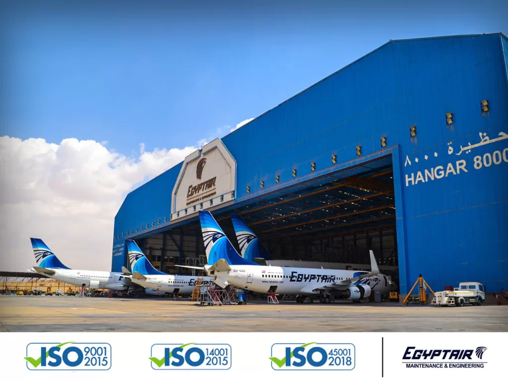 EgyptAir Maintenance & Engineering maintient avec succès ses certifications ISO en matière d'environnement et de santé au travail 8 - Le Progrès Egyptien EgyptAir Maintenance & Engineering maintient avec succès ses certifications ISO en matière d'environnement et de santé au travail 7 - Le Progrès Egyptien