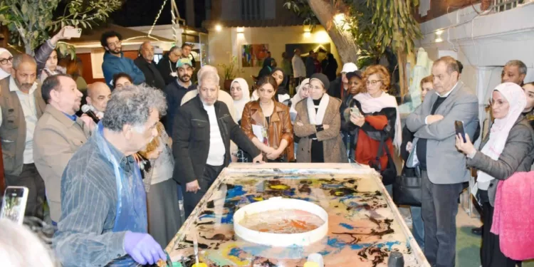 Peindre l’eau, apprivoiser l’invisible: Les jeux infinis de Mohamed Abla 1 - Le Progrès Egyptien