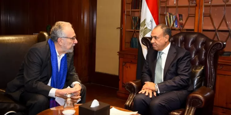 Le ministre des AE reçoit le Rapporteur spécial de l’ONU sur le droit à l’eau 1 - Le Progrès Egyptien