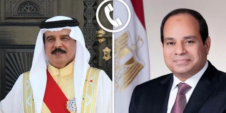 Le président contacte le Roi de Bahreïn 1 - Le Progrès Egyptien