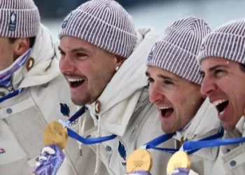 JO: ascenseur émotionnel et page d'histoire pour les biathlètes français en relais 3 - Le Progrès Egyptien JO: ascenseur émotionnel et page d’histoire pour les biathlètes français en relais