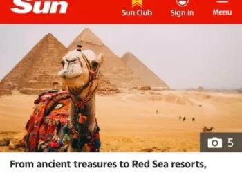 The Sun : L’Égypte parmi les dix destinations incontournables à visiter en 2026