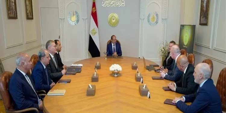 ​Le Président reçoit aujourd'hui le vice-président d'ExxonMobil 1 - Le Progrès Egyptien