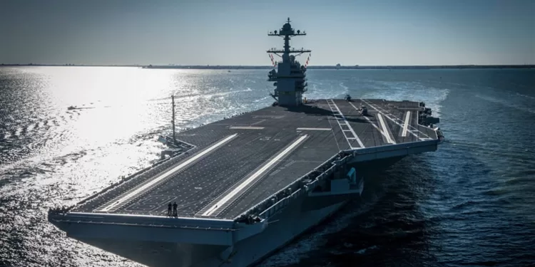 Le porte-avions “George H. W. Bush” se dirige vers le Moyen-Orient 2 - Le Progrès Egyptien Le porte-avions “George H. W. Bush” se dirige vers le Moyen-Orient 1 - Le Progrès Egyptien