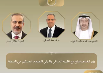 Abdel-Aati s’entretient avec ses homologues émirati et turc des répercussions de l’escalade militaire dans la région
