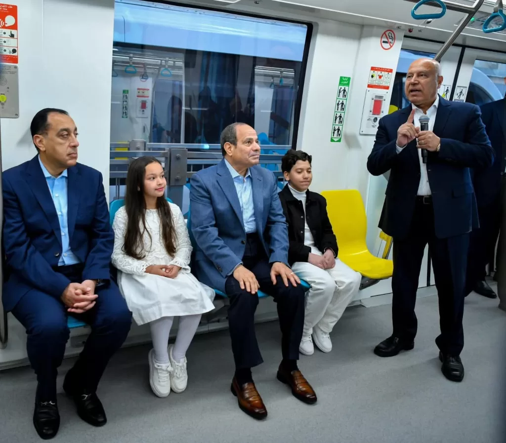 Le Président Abdel-Fattah Al-Sissi inaugure le monorail 14 - Le Progrès Egyptien Le Président Abdel-Fattah Al-Sissi inaugure le monorail 13 - Le Progrès Egyptien