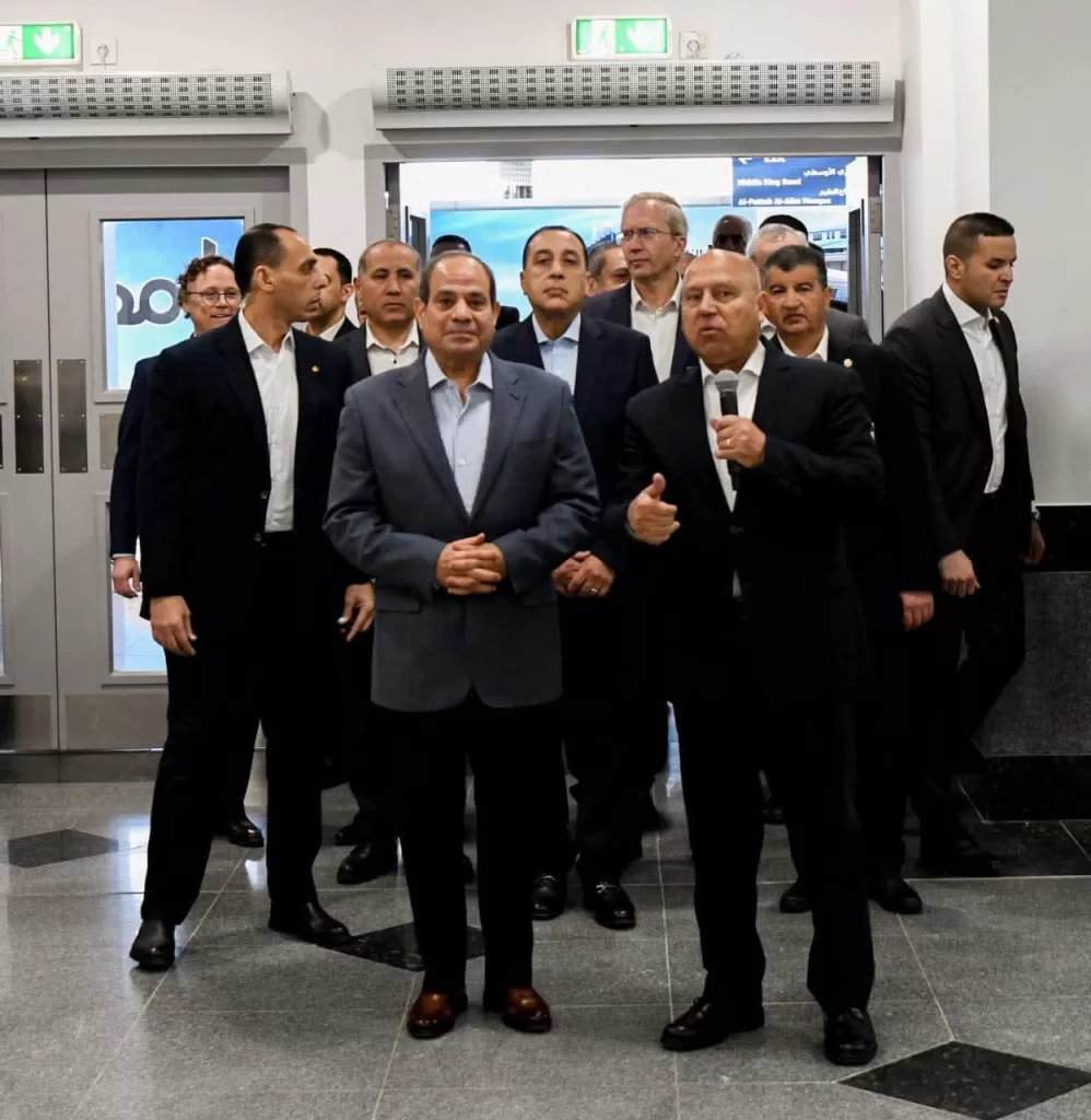 Le Président Abdel-Fattah Al-Sissi inaugure le monorail 6 - Le Progrès Egyptien Le Président Abdel-Fattah Al-Sissi inaugure le monorail 5 - Le Progrès Egyptien