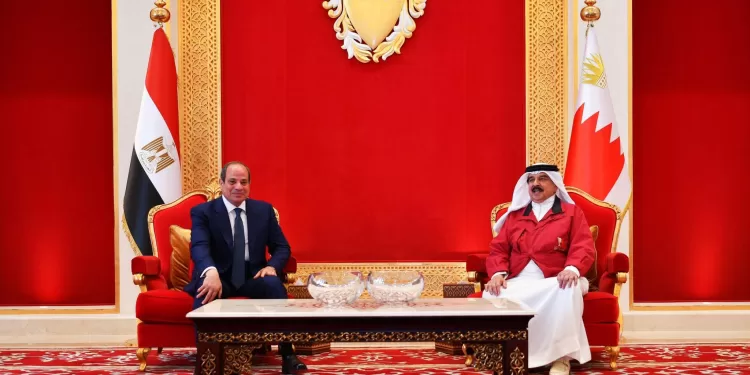 Entretien du président Al-Sissi avec le Roi de Bahreïn 1 - Le Progrès Egyptien