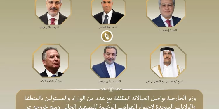 Intenses contacts diplomatiques de l’Égypte pour contenir l’escalade régionale 2 - Le Progrès Egyptien Intenses contacts diplomatiques de l’Égypte pour contenir l’escalade régionale 1 - Le Progrès Egyptien