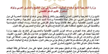 L’Égypte assure le suivi de ses ressortissants dans le Golfe