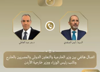Entretien téléphonique entre Abdel-Aati et son homologue jordanien sur l’évolution rapide de la situation dans la région