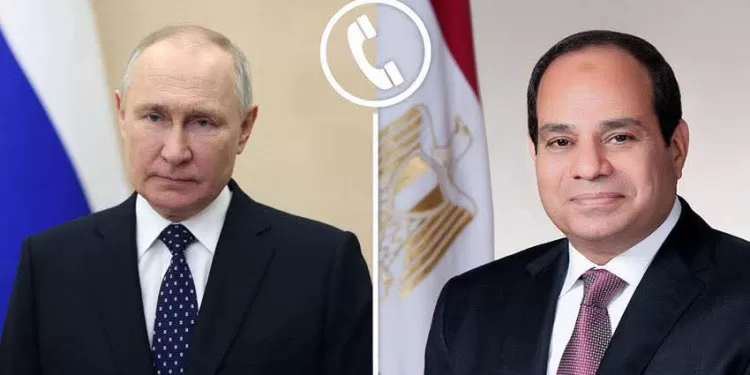 Al-Sissi affirme à Poutine la nécessité de désamorcer l'escalade régionale 1 - Le Progrès Egyptien